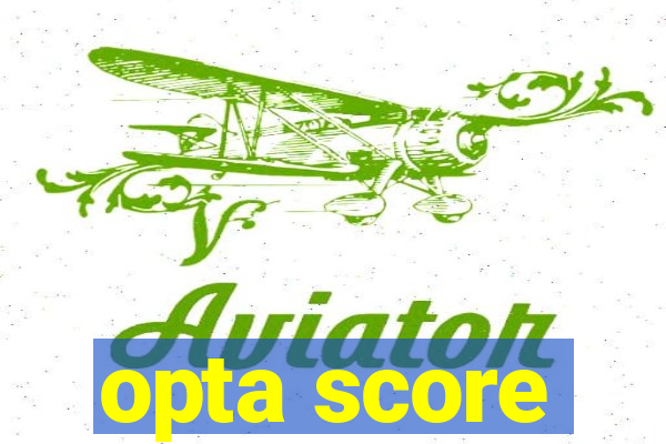 opta score
